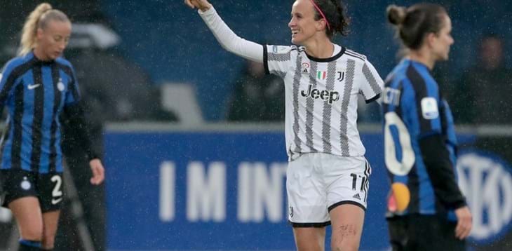 Bonansea-Caruso: la Juventus vince il big match contro l'Inter. Sampdoria ko, 3 punti pesanti per Pomigliano