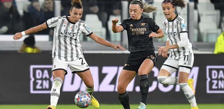 Juve e Roma sfidano le prime del girone: l’Arsenal ospita le bianconere, il Wolfsburg le giallorosse