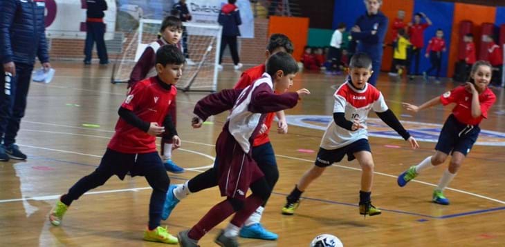 FESTA AL PALAUNIMOL PER I GIOVANI CALCIATORI