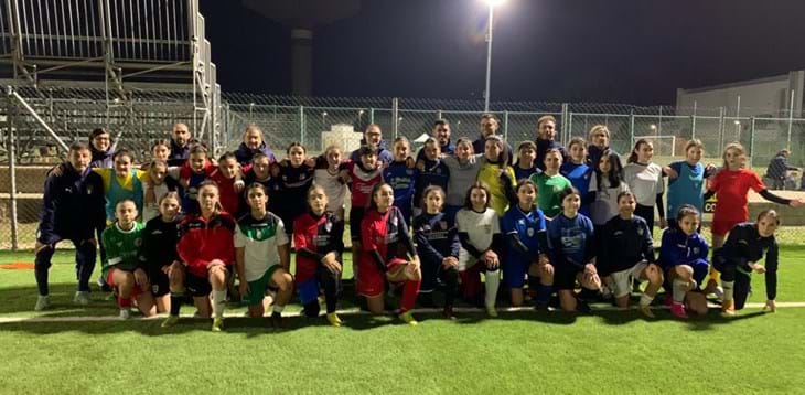 U15, l'ultima seduta dell'anno per la Selezione Femminile