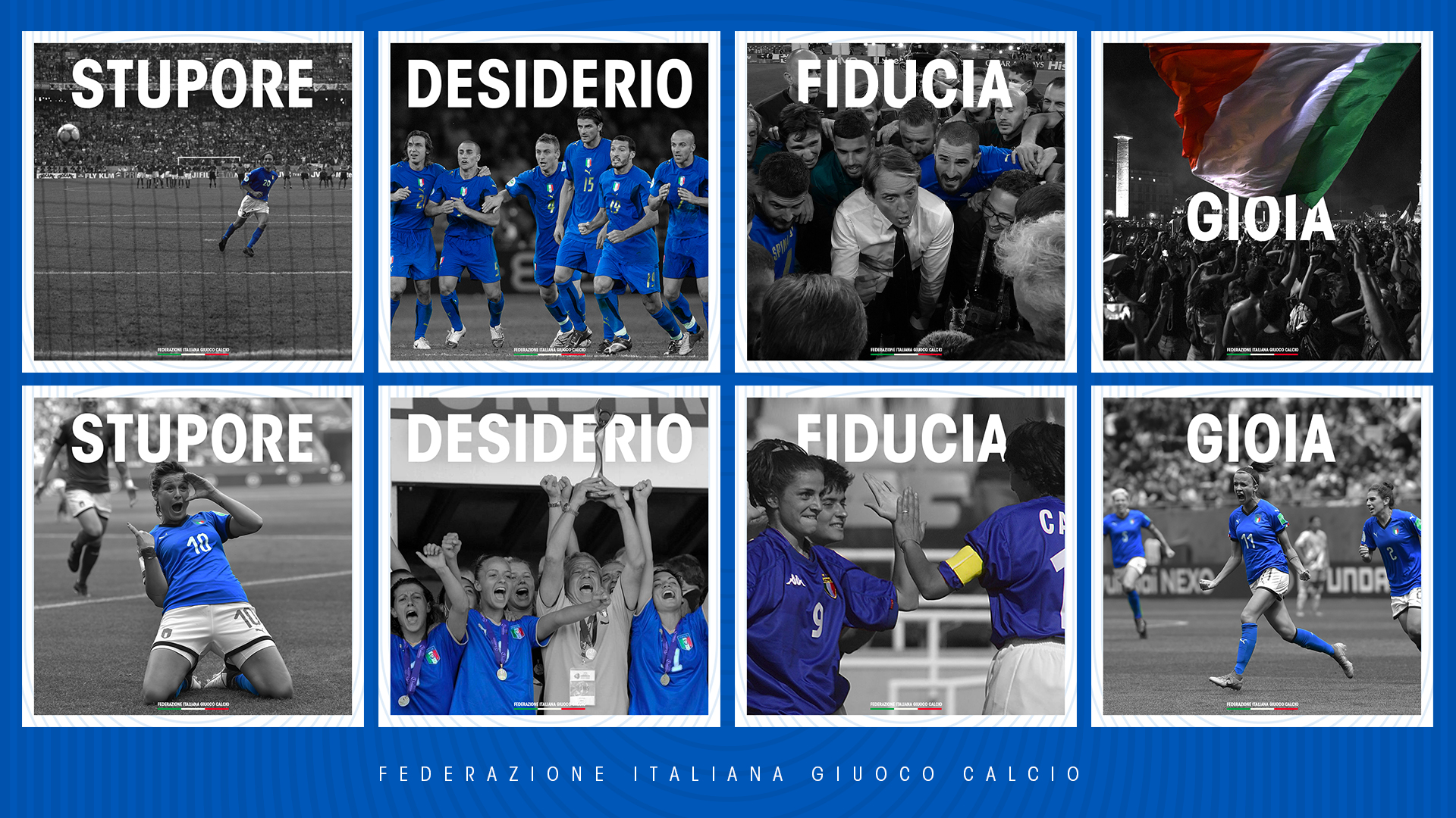 La FIGC completa il rebranding: per le Nazionali nuovo scudetto e identità sonora