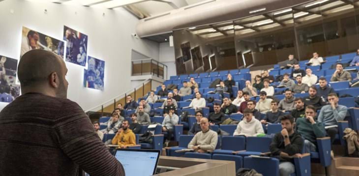 Inaugurato nell’aula magna di Coverciano il nuovo corso dedicato ai match analyst