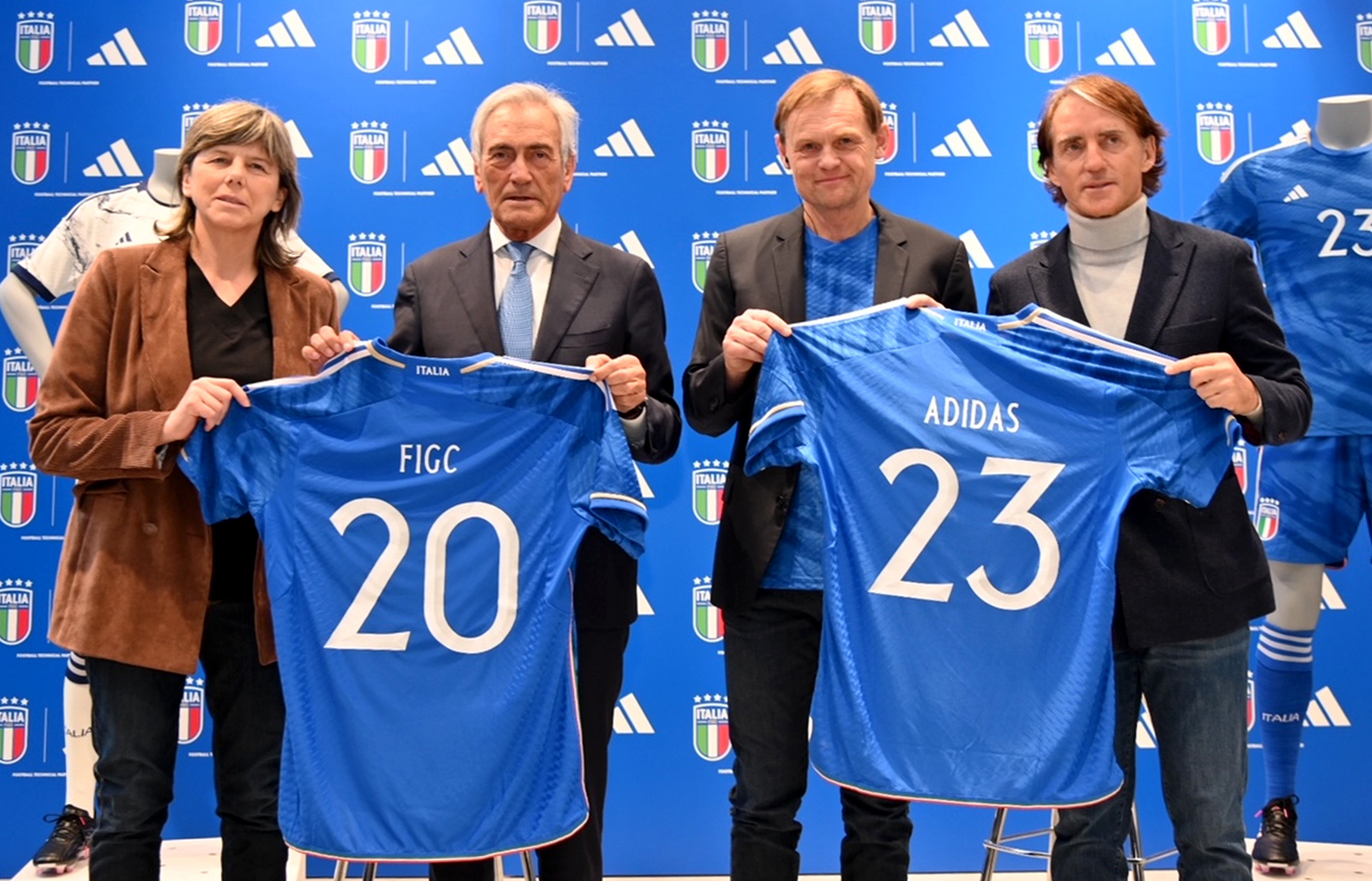 Mal extraer Mujer Presentation of the FIGC-adidas partnership. Gravina: "Today a new era  begins for Italian football: we hope to have success together". | FIGC