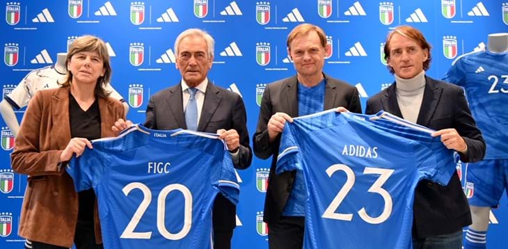 Presentation of the FIGC-adidas partnership. Gravina: 