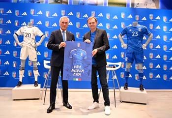 Partnership FIGC-adidas: le parole di Gravina e Gulden