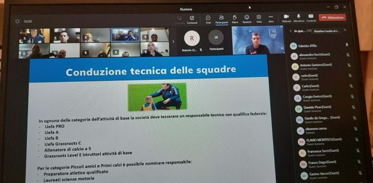 Partito il Corso dirigenti Attività di Base SGS