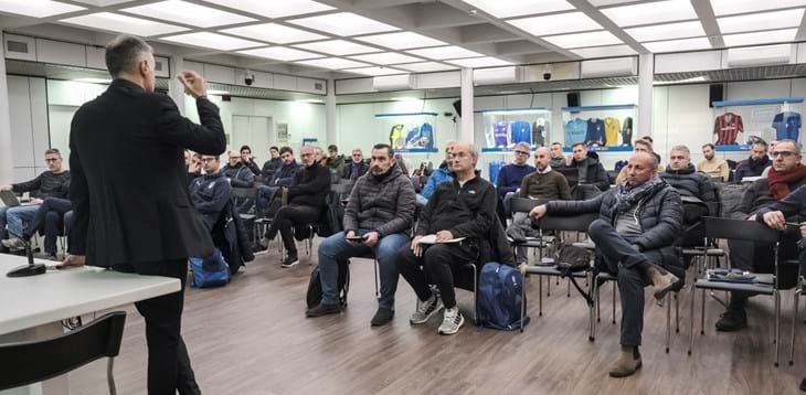 Corso per Responsabile di settore giovanile, lezioni a cura di esperti del settore. In cattedra Valentino Angeloni