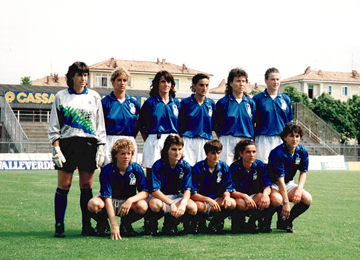 La Nazionale femminile vice campione d’Europa nel 1993