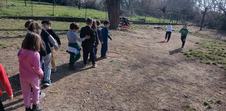Valori in Rete: GiocoCalciando attività alla scuola di Caffaggiola