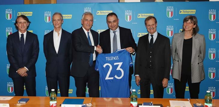 Telepass becomes Top Partner of Italy’s National Teams