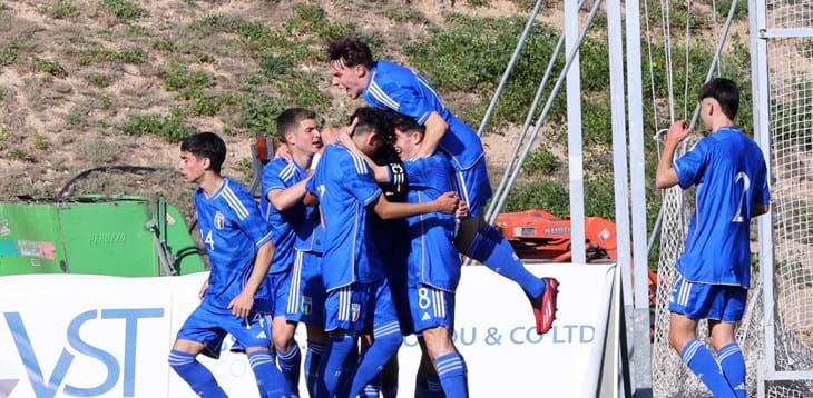 Fase élite. L’Italia supera di misura Cipro con i gol di Sadotti e Mannini