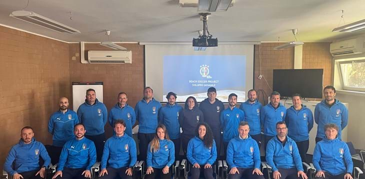 Beach Soccer Giovanile: a Tirrenia uno stage in vista di corsi tecnici per Under 15 e 17