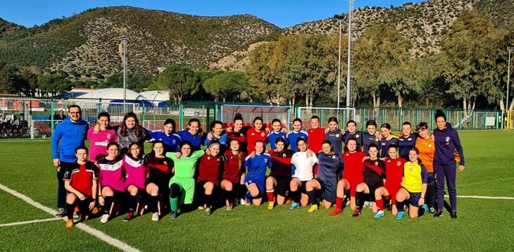 Raduno selezione territoriale Granducato Under 15 femminile.