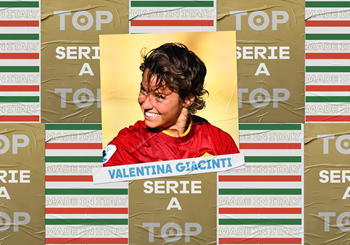 Italiane in Serie A: la statistica premia Valentina Giacinti – 1^ giornata Poule Scudetto-Salvezza