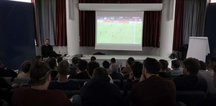 Concluso il corso per Match analyst. Gagliardi: “Tra gli allievi anche professionisti già attivi in club di alto livello”