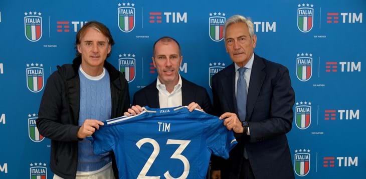 TIM renews partnership with the FIGC: on field with the Italian national football teams for 24 years