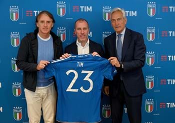 TIM rinnova la partnership con la FIGC: da 24 anni in campo con le Nazionali Italiane di Calcio