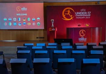 European draw. Italy placed in group B with Spain, Serbia and Slovenia