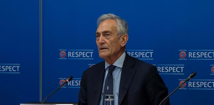 Gravina appointed UEFA vice-president: “Important sign of trust