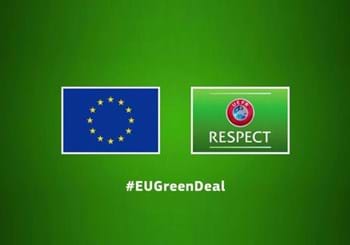 La FIGC promuove la campagna congiunta Commissione Europea-UEFA sulla sostenibilità ambientale