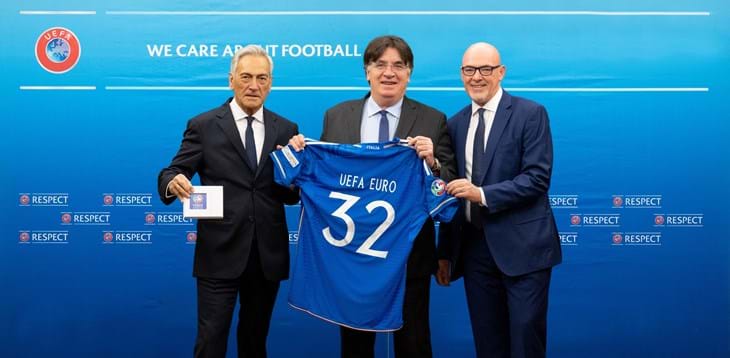 EURO 2032, consegnato alla UEFA il Final Bid Dossier di candidatura della FIGC. Gravina: “Una straordinaria opportunità per l'Italia