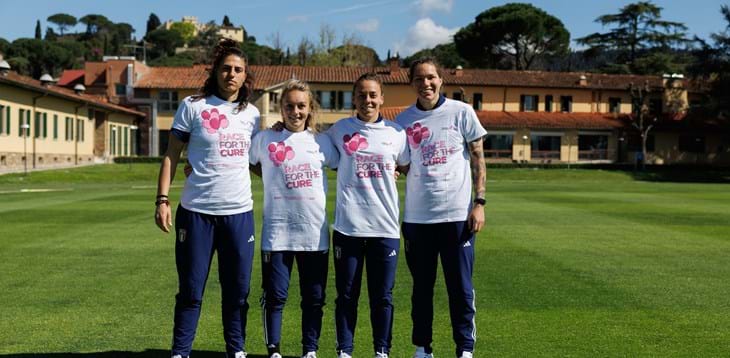 FIGC with Komen Italia, from 4 to 7 May at the Race For The Cure in Rome
