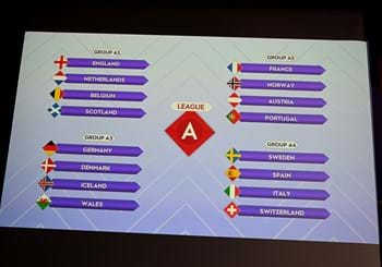 Women’s Nations League, Italy drawn into group with Sweden, Spain and Switzerland
