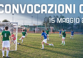Convocazioni CFT per lunedì 15 maggio 2023