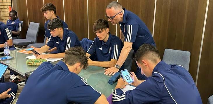 FIGC e Università degli Studi di Roma Foro Italico insieme anche all'Europeo: sessione di studio con il tutor scolastico per gli Azzurrini
