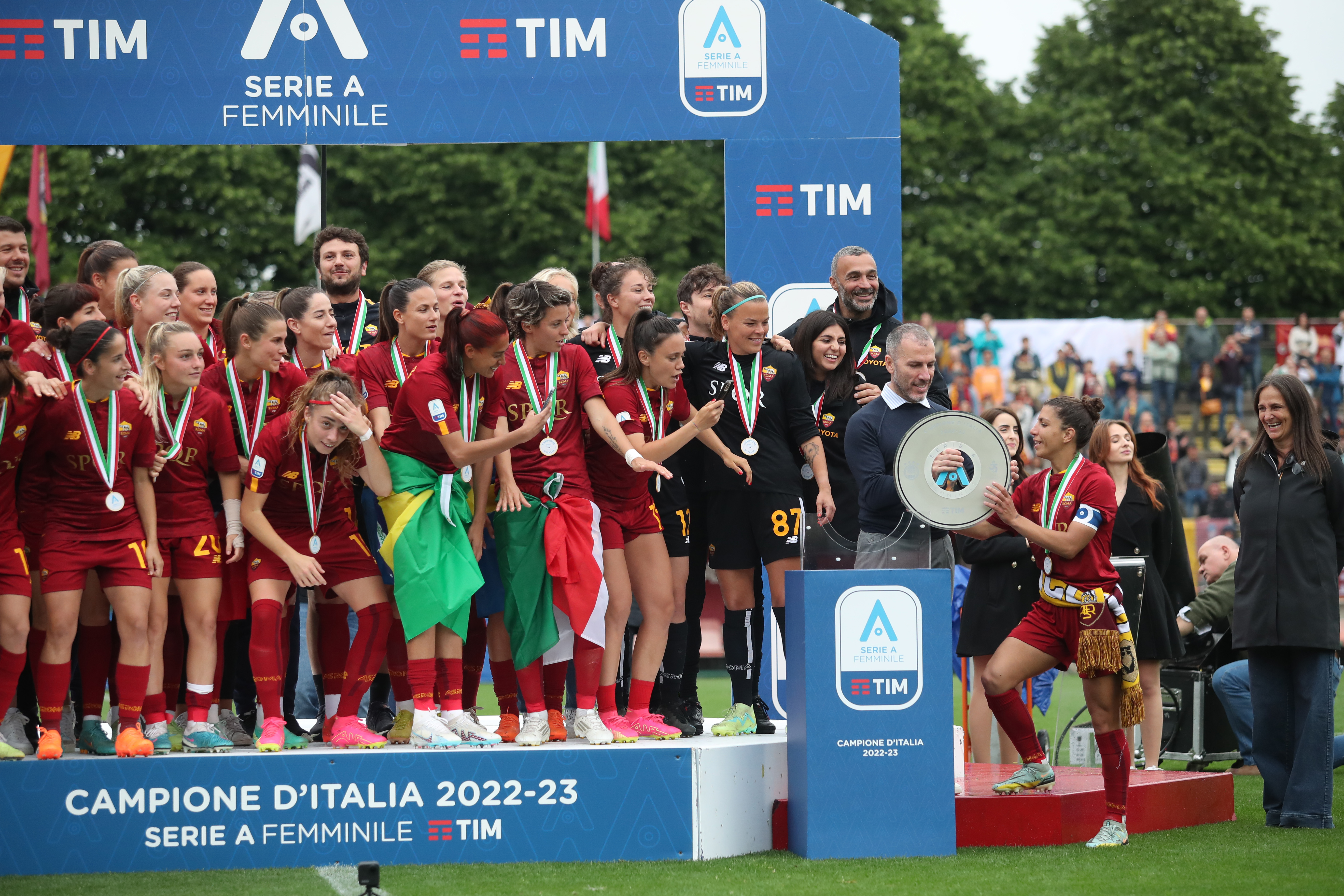 Campionato italiano di calcio femminile Serie B: Serie A