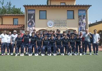 La Rappresentativa Under 16 di Lega Pro in visita al Museo del Calcio