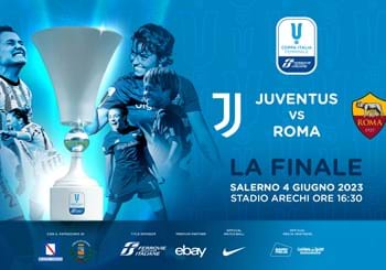 Lunedì 29 maggio a Salerno la conferenza stampa di presentazione della finale tra Juventus e Roma