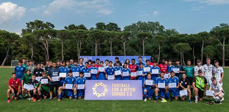 Entusiasmo a Tirrenia per “Football for a better chance 2.0”: un weekend di calcio e inclusione per giovani tra i 14 e i 18 anni
