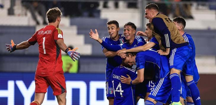 L’Italia piega la Colombia con i gol di Casadei, Baldanzi ed Esposito: in semifinale c'è la Corea del Sud