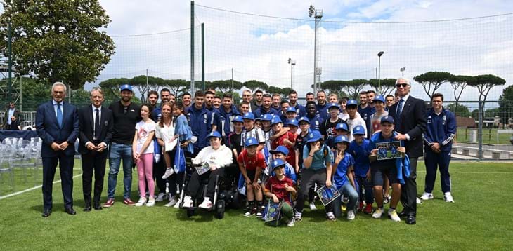 Intitolato a Vialli il Campo 3 del CPO Giulio Onesti. Gravina: “Grazie Gianluca per quello che ci hai lasciato”