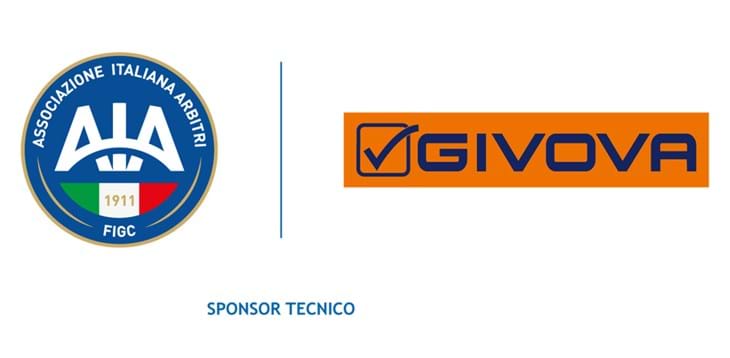 GIVOVA è il nuovo sponsor tecnico degli arbitri italiani: siglato un accordo triennale con la FIGC per l’AIA