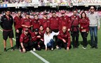 La Salernitana - Il Villaggio di Esteban ospite d'onore della finale di Coppa Italia femminile allo stadio Arechi