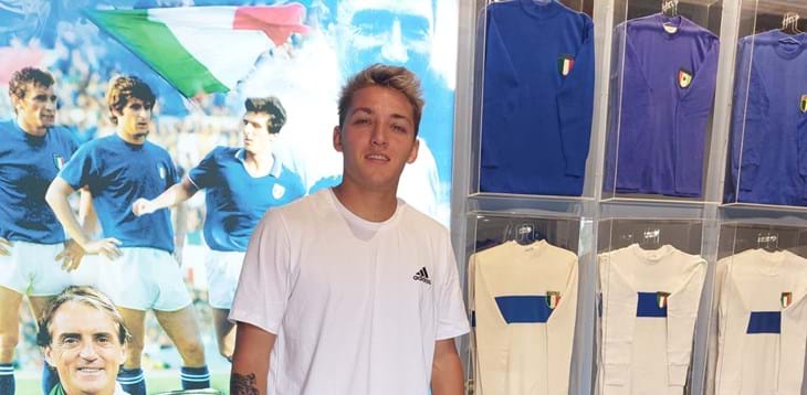 Un ‘bomber’ in visita: Mateo Retegui al Museo del Calcio insieme alla famiglia