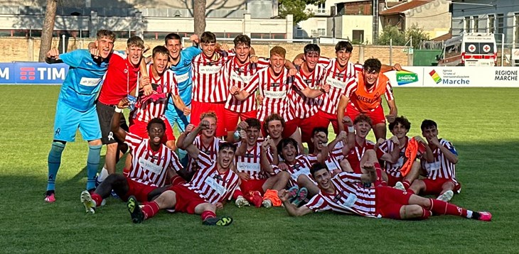 Under 17 Serie C, la finale sarà Albinoleffe-Vicenza: battute Reggiana e San Giuliano. Lo scudetto si decide mercoledì a Fermo