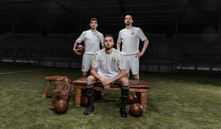 adidas, un kit speciale per gli Azzurri in Nations League