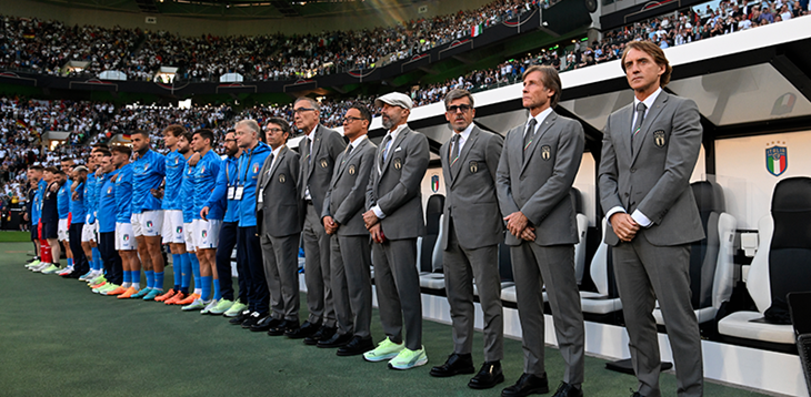Mancini's squad: 104 players called up and 90 fielded