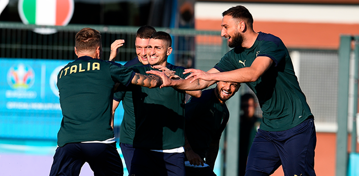 Azzurri Appearances: Verratti and Donnarumma break 50