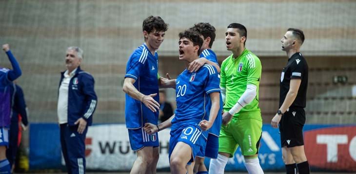 Gli Azzurrini a Porec per la Futsal Week Under 19: Bellarte chiama 16 calciatori
