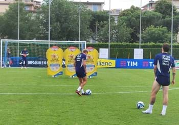 The national team train with Gran Biraghi fresh grated cheese