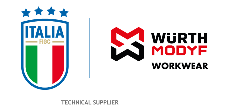 Würth MODYF è technical supplier di FIGC e delle Nazionali italiane di calcio