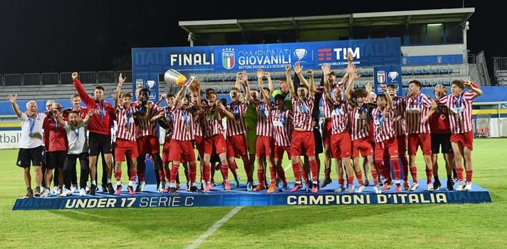 Under 17 Serie C, il Vicenza è campione d'Italia: vittoria per 1-0 in finale contro l'Albinoleffe, per Rigoni è subito scudetto