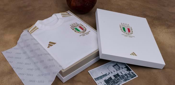 La nuova maglia celebrativa per il 125° anniversario della FIGC disponibile presso lo Store del Museo