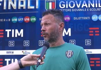 Under 16C - Finale - Cesena vs Vicenza | Le parole di Juri Tamburini (all. Cesena)
