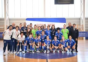 L’Italia si piazza seconda alla Futsal Week. Salvatore: “Dispiace perdere, ma segnali positivi dalle giovani”