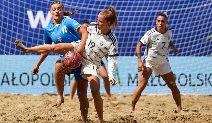 Italia-Ucraina 1-2, Giochi Europei